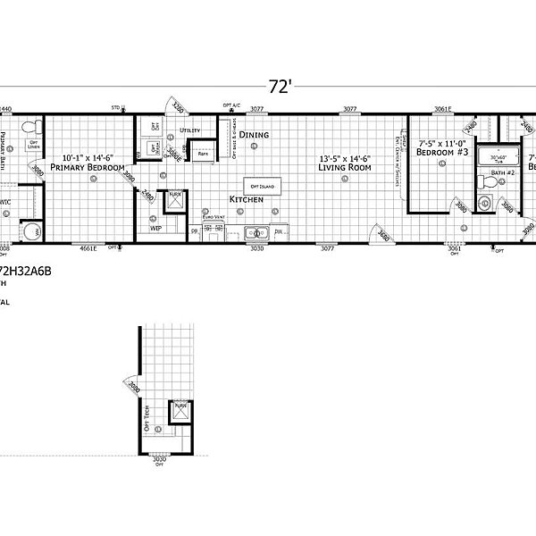 Select CS1672C1672H32A6B Texas Built Mobile Homes
